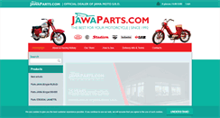 Desktop Screenshot of jawaparts.com